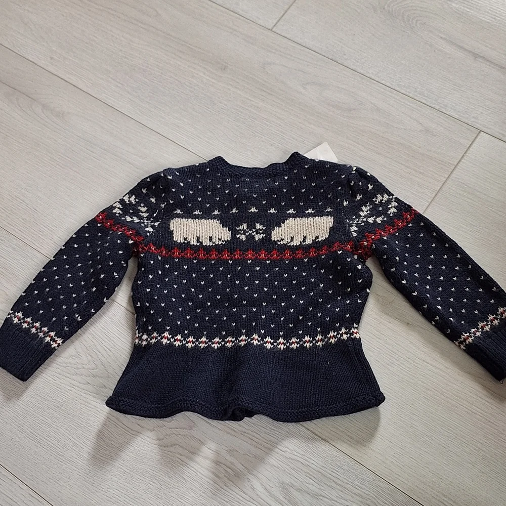 Ralph Lauren NWT Blue Bear sweater 18 Months